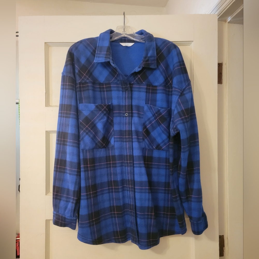 Flannel shirt sweatshirt XXXL